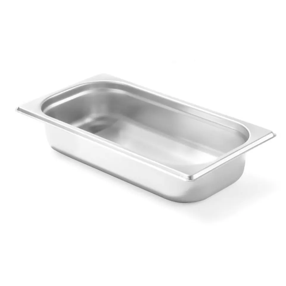 ⁨GN 1/3 container height 65 mm stainless steel - Hendi 800423⁩ at Wasserman.eu