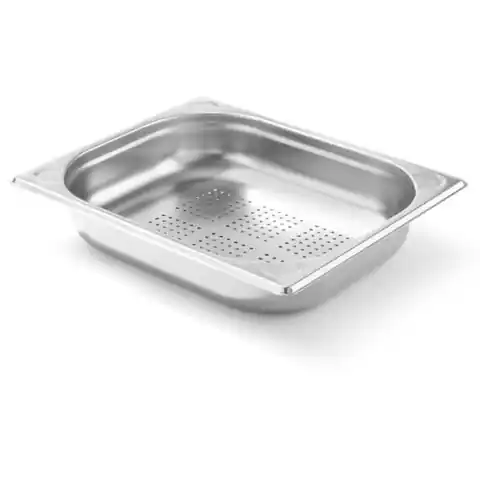 ⁨GN 1/2 Kitchen Line perforated container height 65 mm - Hendi 807323⁩ at Wasserman.eu