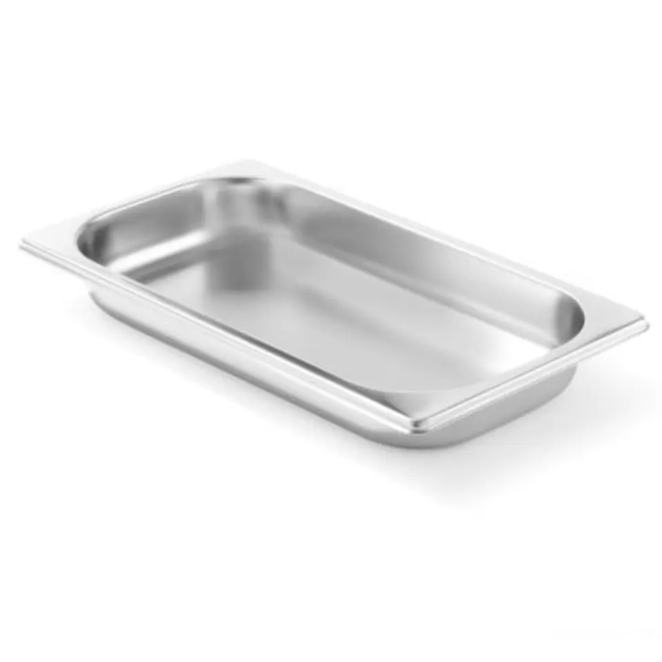 ⁨Container GN 1/3 stainless steel Profi Line height 65 mm - Hendi 801536⁩ at Wasserman.eu