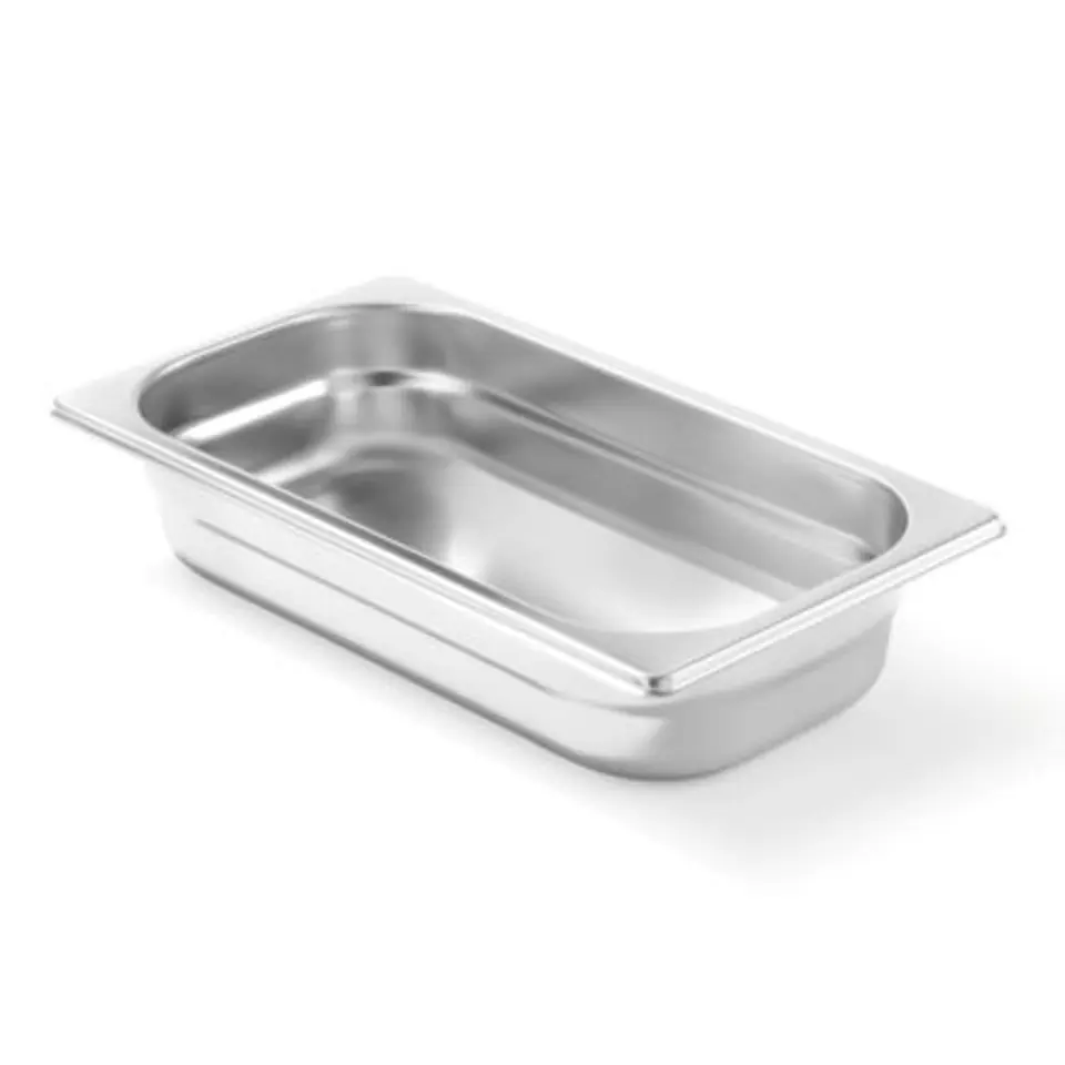 ⁨Container GN 1/4 stainless steel Profi Line height 65 mm - Hendi 801635⁩ at Wasserman.eu