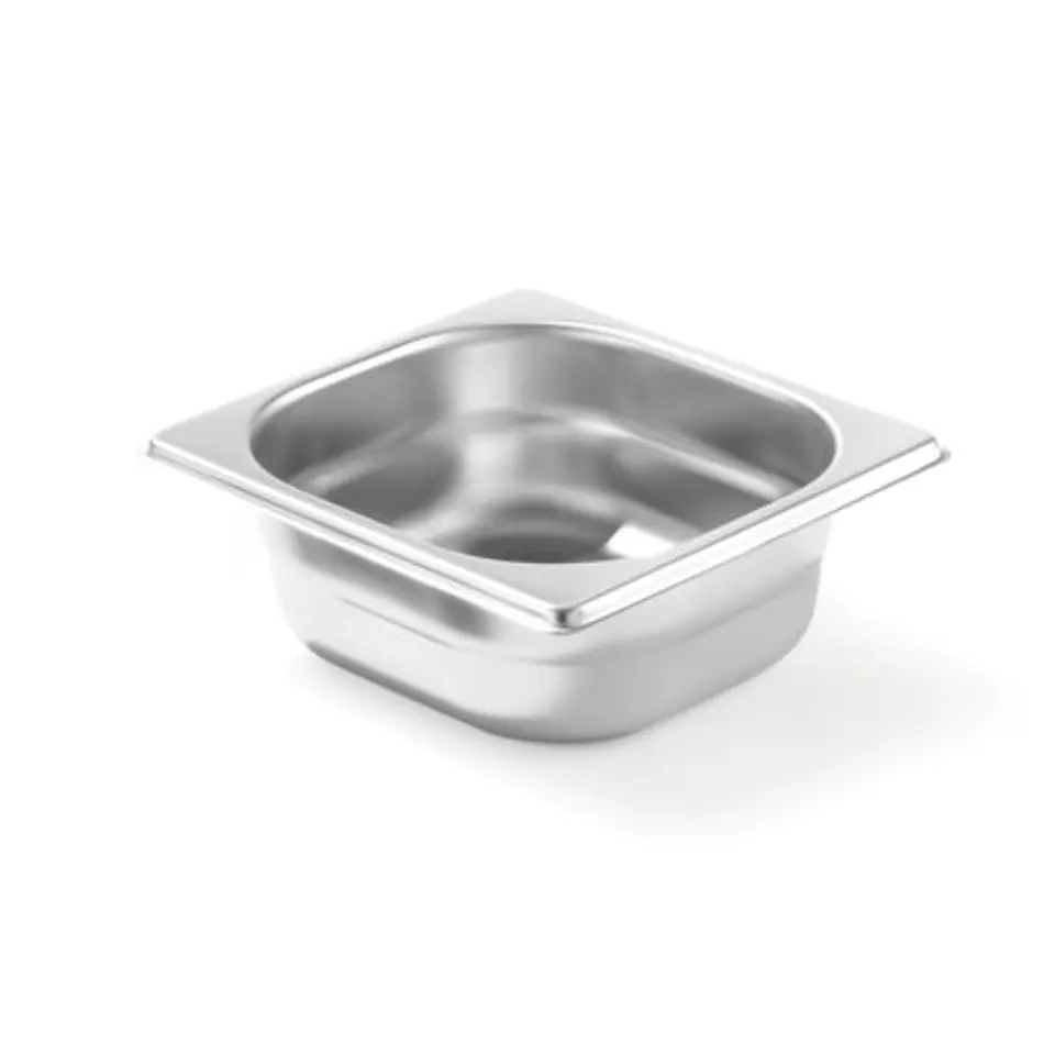 ⁨Container GN 1/6 stainless steel Profi Line height 65 mm - Hendi 801734⁩ at Wasserman.eu