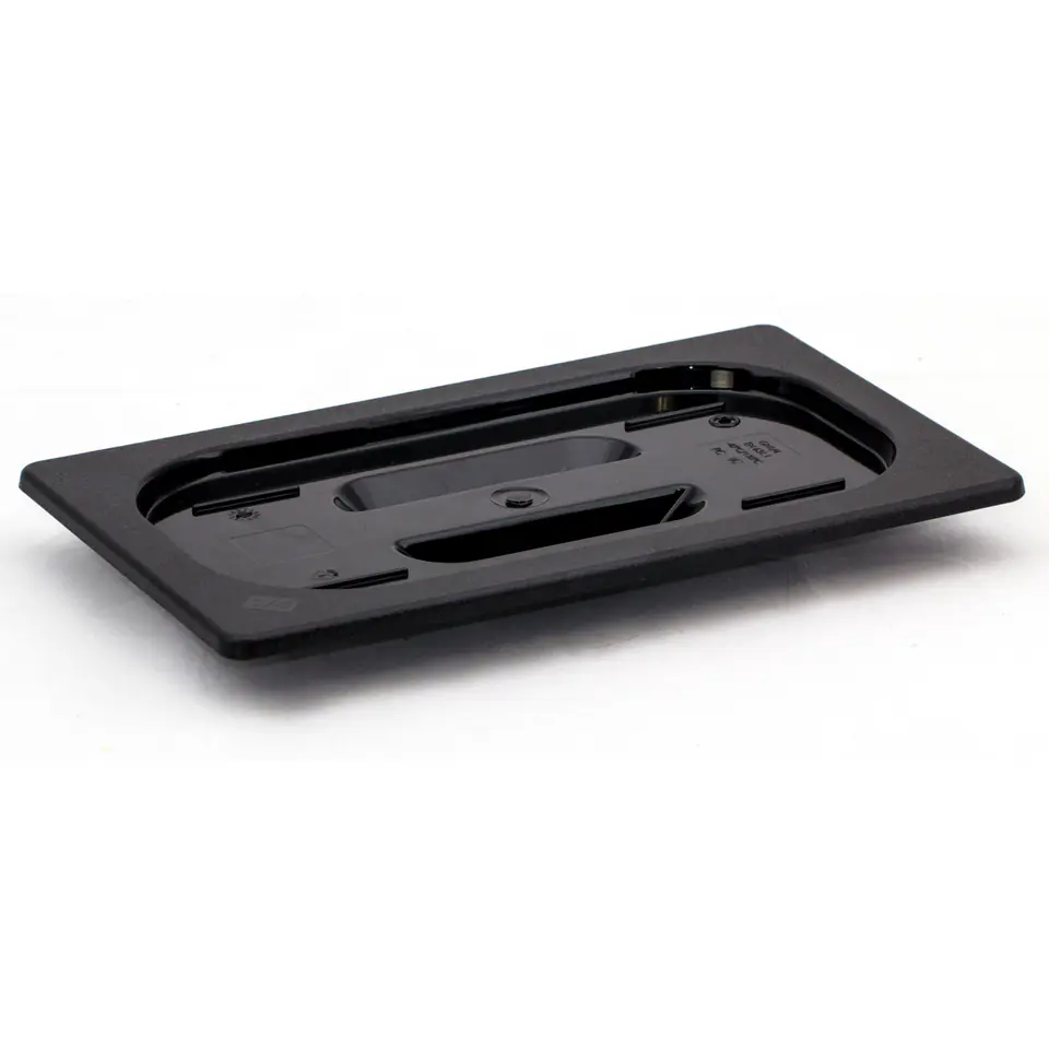 ⁨Black polycarbonate GN 1/3 lid - Hendi 862933⁩ at Wasserman.eu