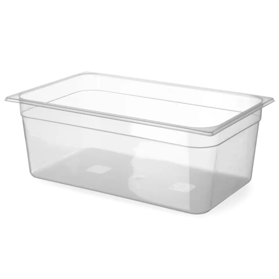 ⁨Polypropylene catering container GN 1/1 height 200 mm - Hendi 880005⁩ at Wasserman.eu