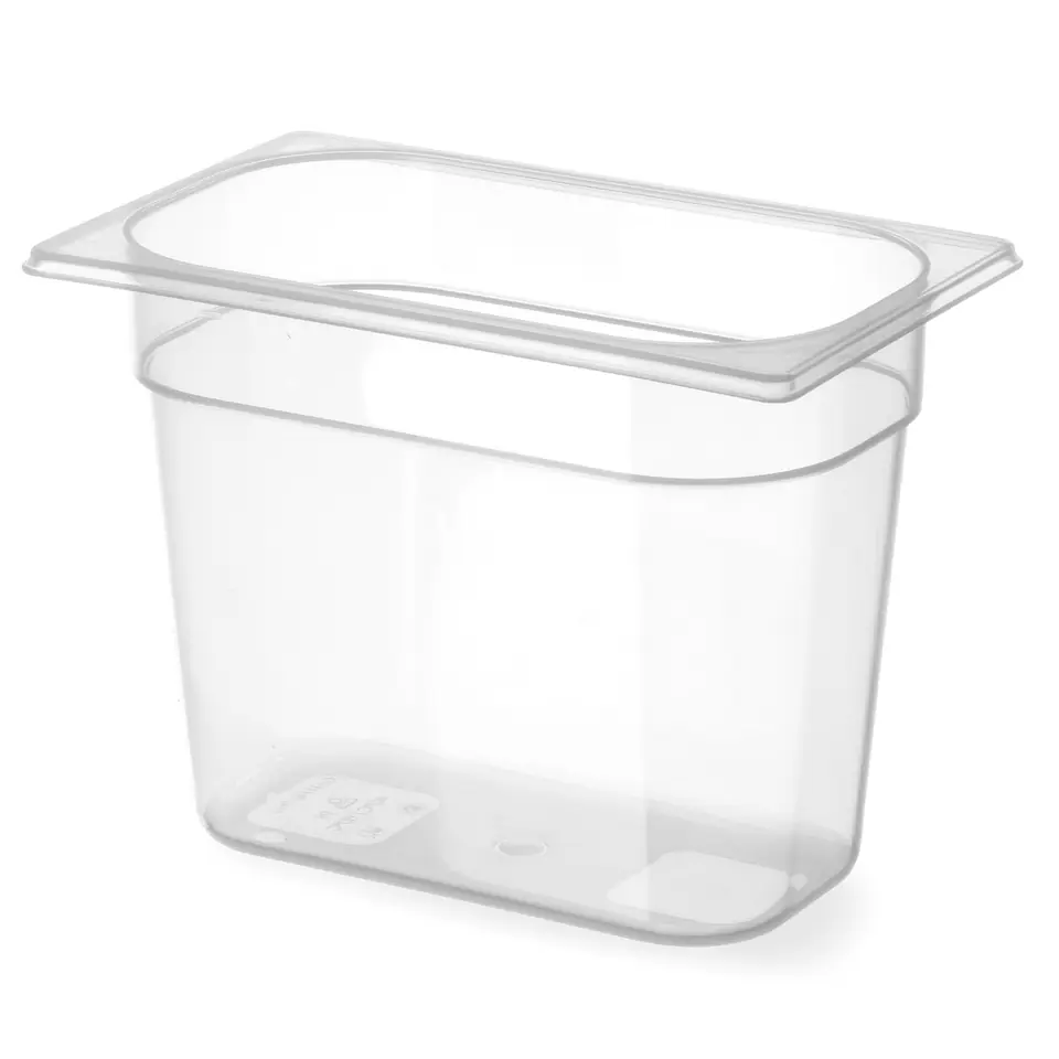 ⁨Polypropylene catering container GN 1/4 height 150 mm - Hendi 880319⁩ at Wasserman.eu