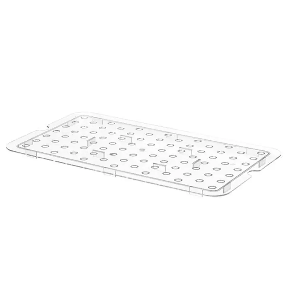 ⁨Drainer insert for containers GN polycarbonate GN 1/1 - Hendi 868522⁩ at Wasserman.eu