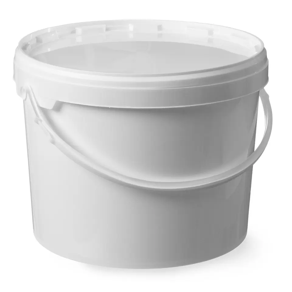 ⁨Gastronomic bucket for fritter and sauces with lid 11.5 l - Hendi 196007⁩ at Wasserman.eu