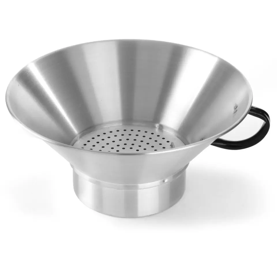 ⁨Aluminium strainer salt shaker for salting fries - Hendi 630006⁩ at Wasserman.eu