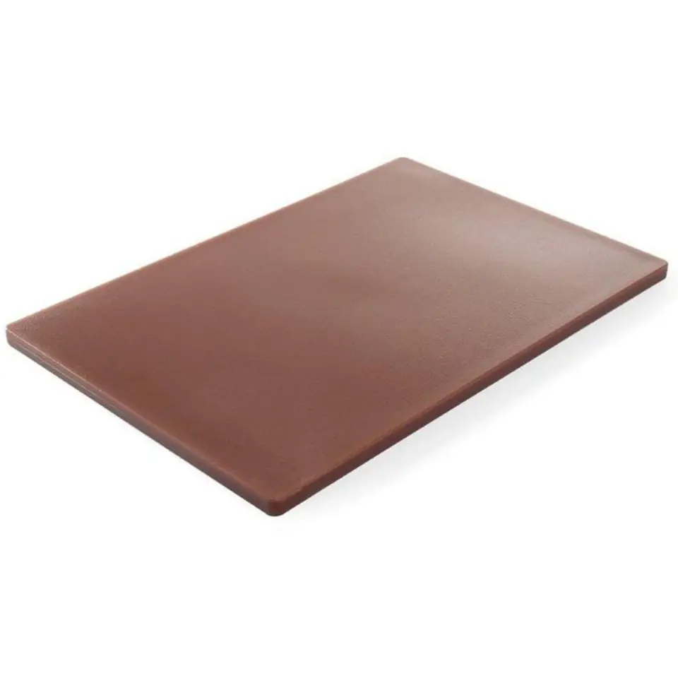 ⁨HACCP cutting board for meat and cold cuts 450x300mm brown - Hendi 825556⁩ at Wasserman.eu