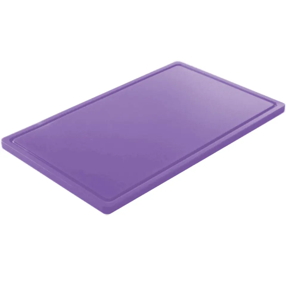 ⁨HACCP cutting board for allergy sufferers GN 1/1 purple - Hendi 826065⁩ at Wasserman.eu