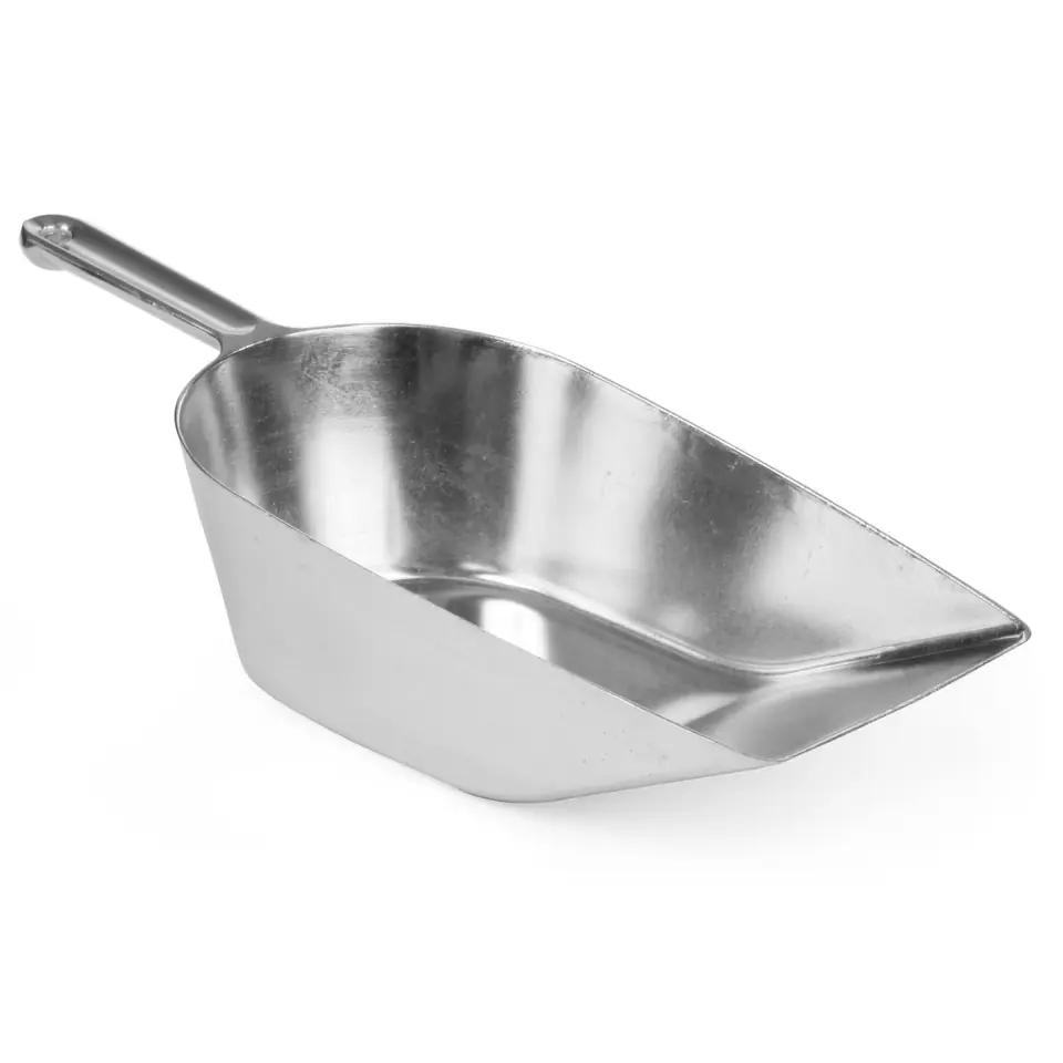 ⁨Aluminium gastronomic kitchen scoop 0.65 l - Hendi 521601⁩ at Wasserman.eu