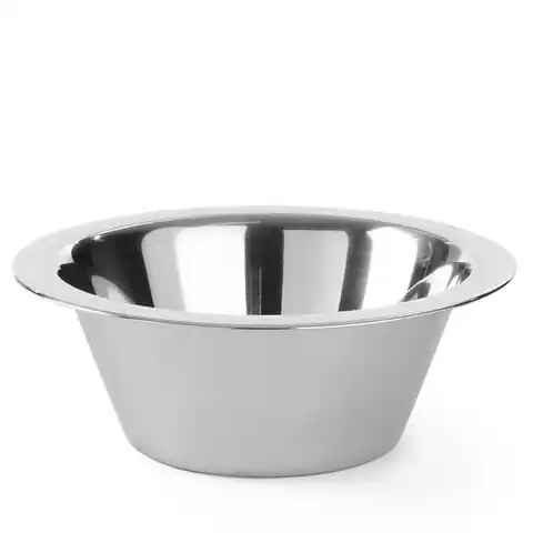 ⁨Steel kitchen bowl 6 l - Hendi 530702⁩ at Wasserman.eu