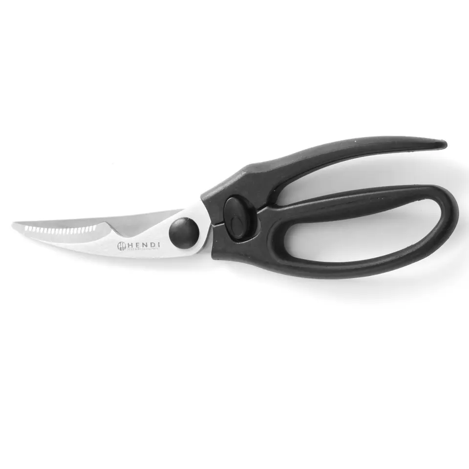 ⁨Carbon steel kitchen shears for poultry - Hendi 856314⁩ at Wasserman.eu