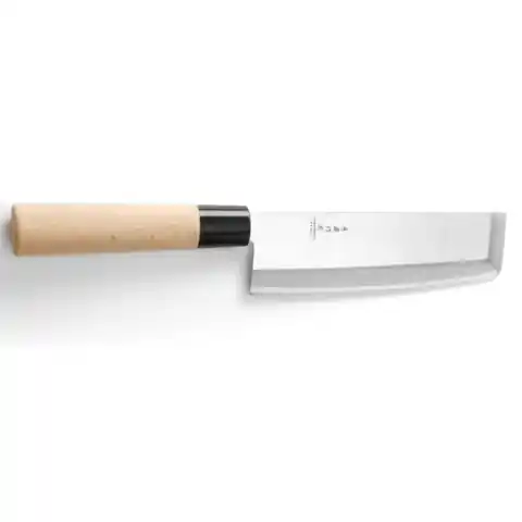 ⁨Japanese knife NAKIRI with wooden handle 180 mm - Hendi 845028⁩ at Wasserman.eu