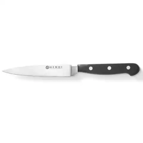 ⁨Profesjonalny nóż do jarzyn kuty ze stali Kitchen Line 125 mm - Hendi 781388⁩ w sklepie Wasserman.eu