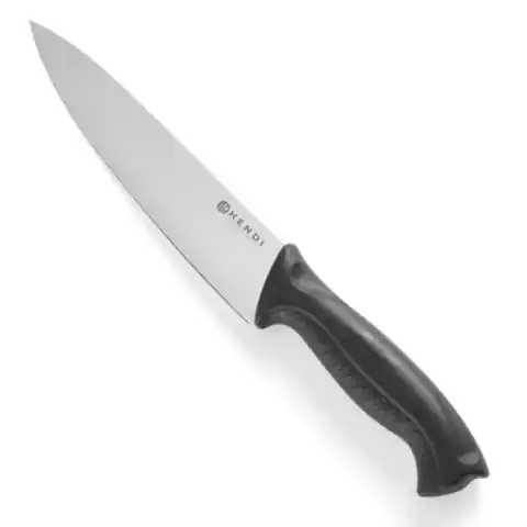 ⁨Profesjonalny nóż kucharski czarny HACCP 180 mm - Hendi 842607⁩ w sklepie Wasserman.eu