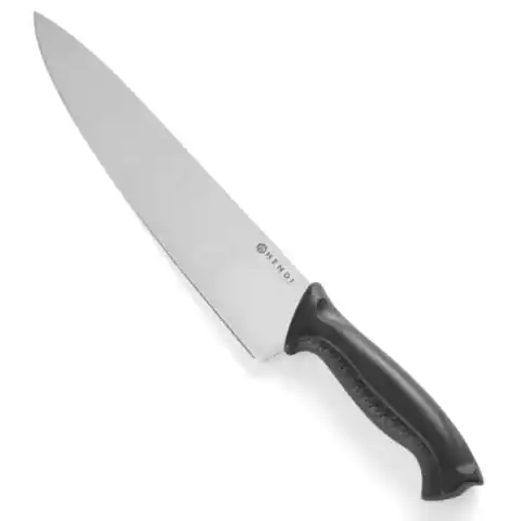 ⁨Profesjonalny nóż kucharski czarny HACCP 240 mm - Hendi 842706⁩ w sklepie Wasserman.eu
