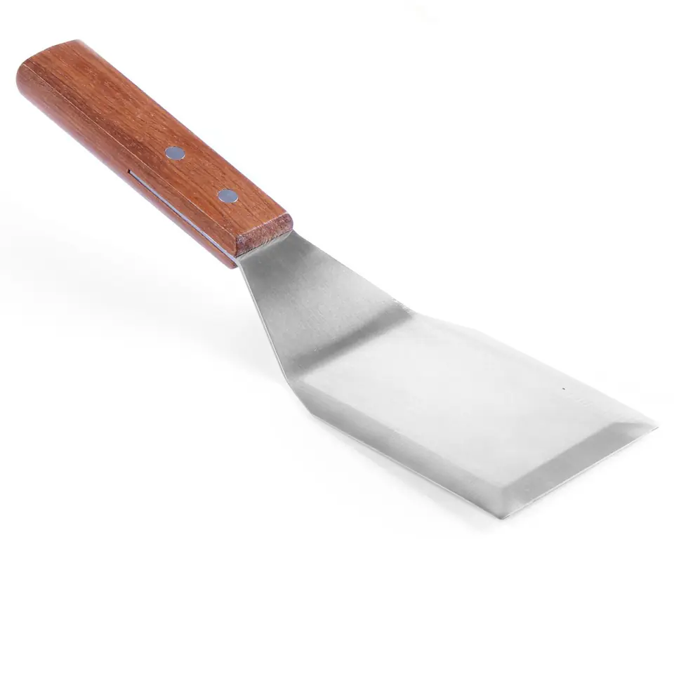 ⁨Angled grill spatula for steaks 280 mm - Hendi 855508⁩ at Wasserman.eu