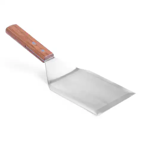⁨Angled grill spatula for steaks 305 mm - Hendi 855607⁩ at Wasserman.eu
