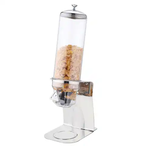 ⁨Dispenser dispenser for muesli and breakfast cereals 4L - Hendi 557402⁩ at Wasserman.eu