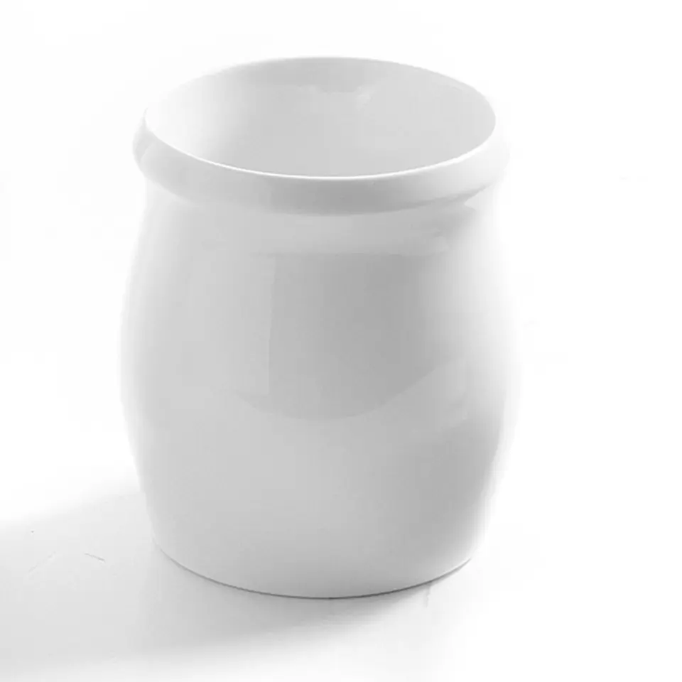 ⁨Porcelanowy dzbanek do sosów z białej porcelany 1L - Hendi 785010⁩ w sklepie Wasserman.eu