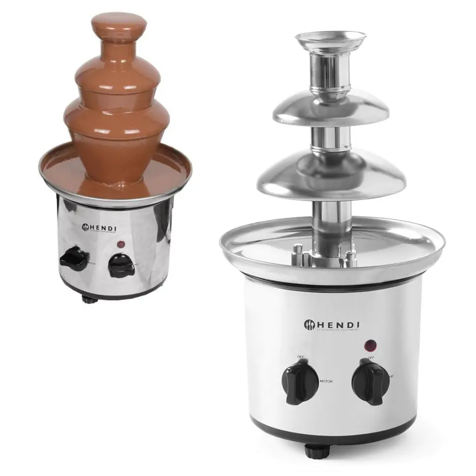 ⁨Chocolate fountain for chocolate steel fondue 110W - Hendi 274101⁩ at Wasserman.eu