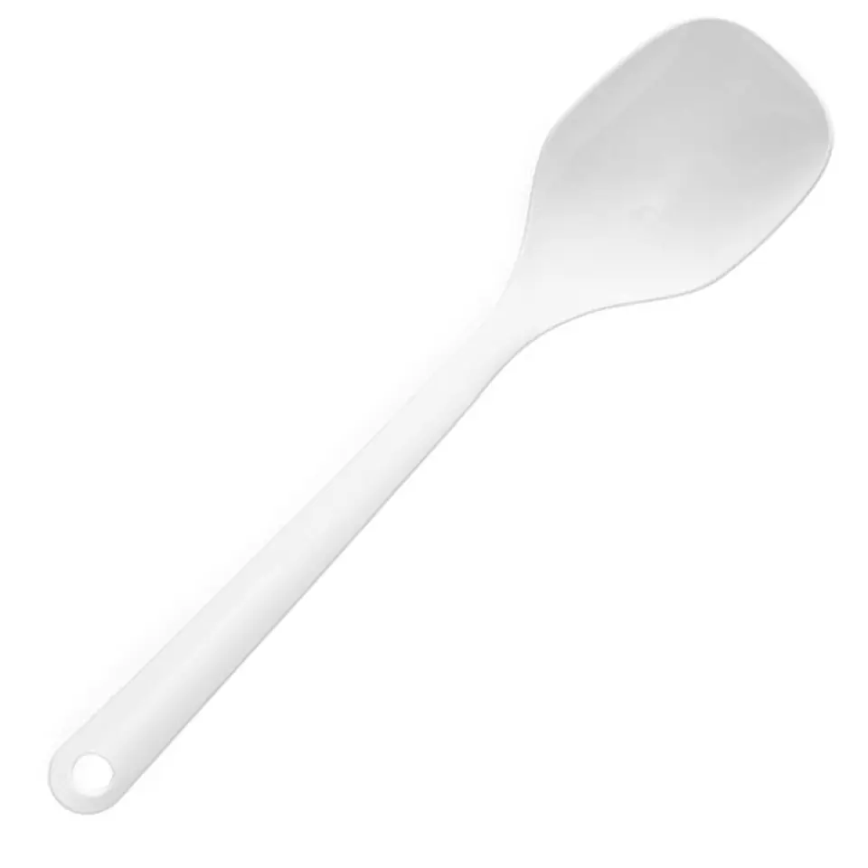 ⁨Melamine salad spoon white- Hendi 563908⁩ at Wasserman.eu