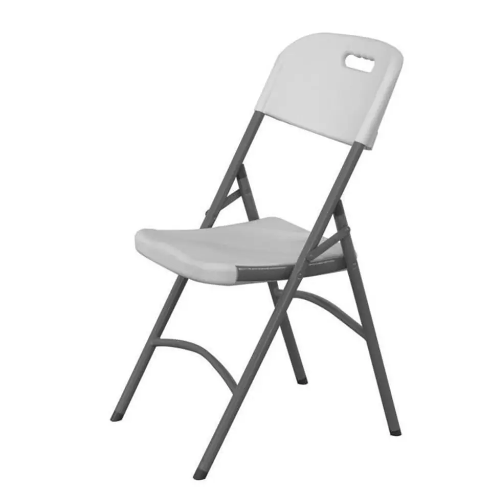 ⁨Folding catering chair white up to 180kg - Hendi 810965⁩ at Wasserman.eu