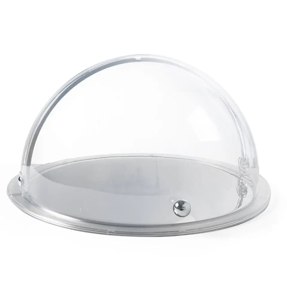 ⁨Round stainless steel tray with RollTop lid dia. 380mm - Hendi 424001⁩ at Wasserman.eu