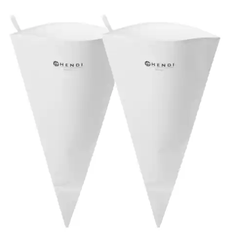 ⁨Bag of confectionery cone for spraying and decorating 50 cm set of 2 pcs. - Hendi 550526⁩ at Wasserman.eu