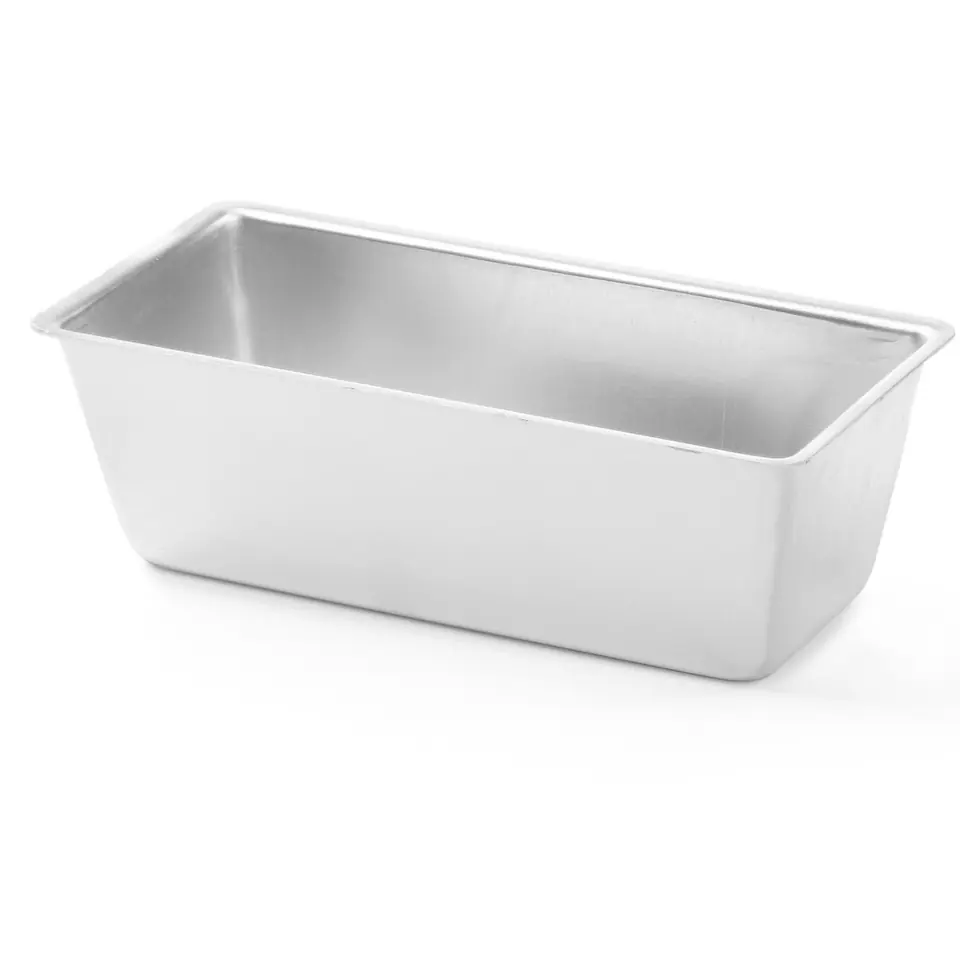 ⁨Rectangular cake baking mold 26x10x7.5cm aluminum - Hendi 682302⁩ at Wasserman.eu