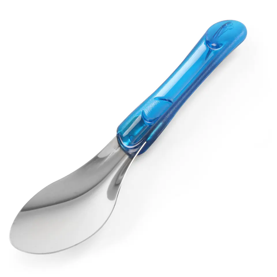 ⁨Steel ice cream spatula with tritan handle blue - Hendi 755808⁩ at Wasserman.eu