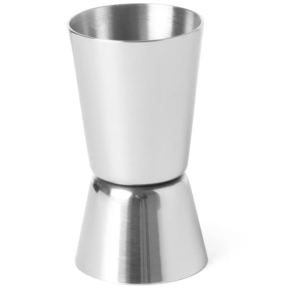 ⁨Bartending scoop for alcohol double-sided steel 25 / 35 ml - Hendi 596715⁩ at Wasserman.eu