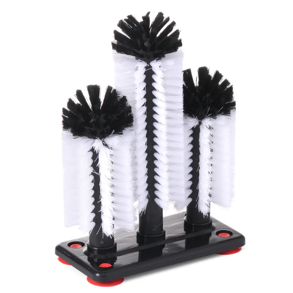 ⁨Bar brushes for washing glasses and pokali height 18 / 25 cm - Hendi 696040⁩ at Wasserman.eu