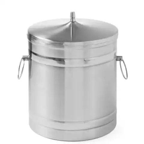 ⁨Ice Container Steel Thermal Double Wall 5L - Hendi 594704⁩ at Wasserman.eu
