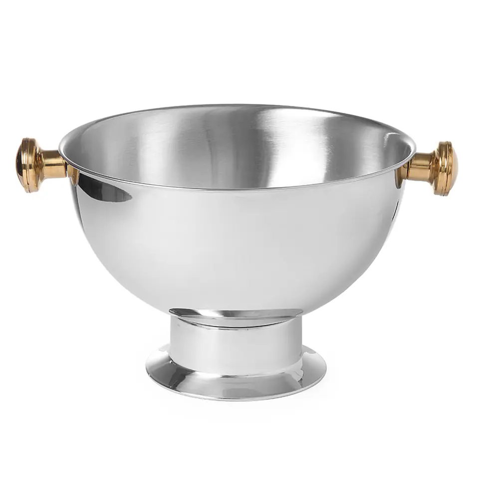 ⁨Bowl for champagne or punch steel 13.5L - Hendi 471500⁩ at Wasserman.eu