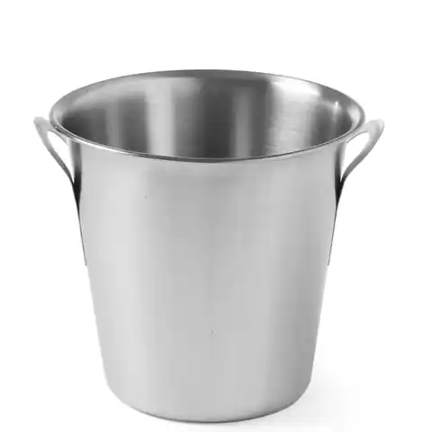 ⁨Stainless steel ice and wine and champagne bucket 3.5L - Hendi 593103⁩ at Wasserman.eu