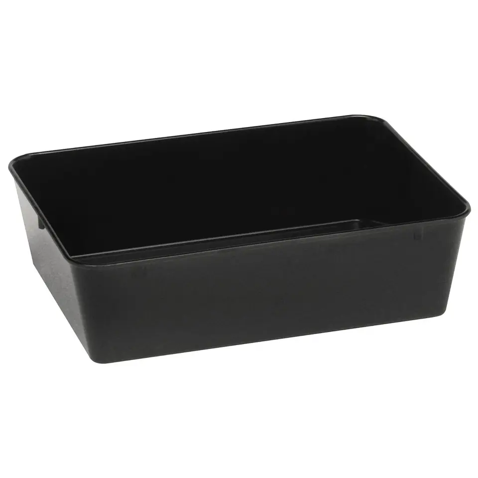 ⁨Melamine meat and food tray container 290x160x60mm black - Hendi 568408⁩ at Wasserman.eu