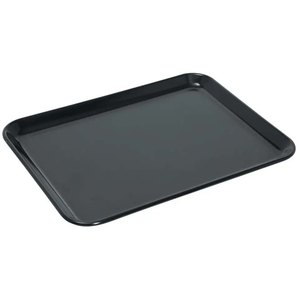 ⁨Food display tray made of melamine 270x210x17mm black - Hendi 569009⁩ at Wasserman.eu