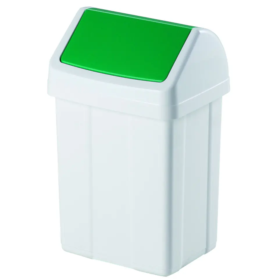 ⁨Waste bin for waste segregation - green 25L⁩ at Wasserman.eu