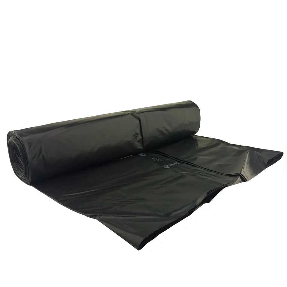 Garbage garbage bags thick 80 mikr. durable roll 5pcs. - black 240L at Wasserman.eu