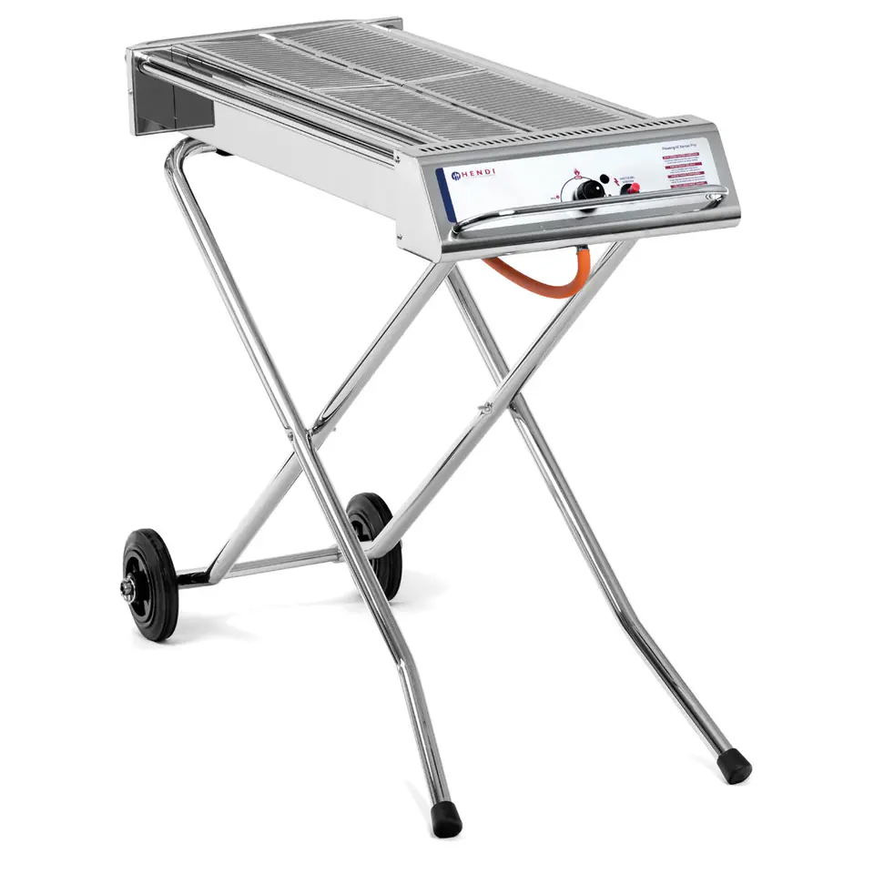 ⁨Profesjonalny grill gazowy XENON-PRO 2 ruszty 7500W - Hendi 148105⁩ w sklepie Wasserman.eu