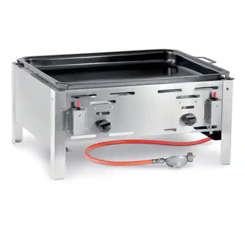 ⁨Gas frying pan Bake Master Maxi 590x480mm 11.6kW - Hendi 154618⁩ at Wasserman.eu
