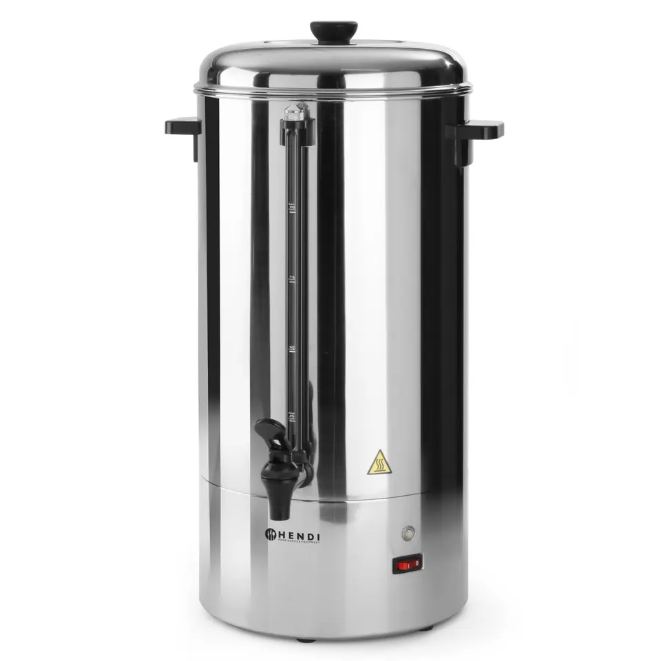 ⁨Percolator brewer for hot coffee and tea drinks 15L - Hendi 208205⁩ at Wasserman.eu