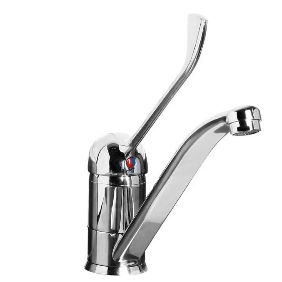 ⁨Non-contact elbow standing washbasin faucet - Hendi 970522⁩ at Wasserman.eu