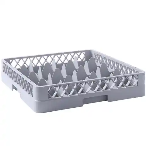 ⁨Dishwasher basket for glasses and glass 16 elements 50x50cm - Hendi 877043⁩ at Wasserman.eu