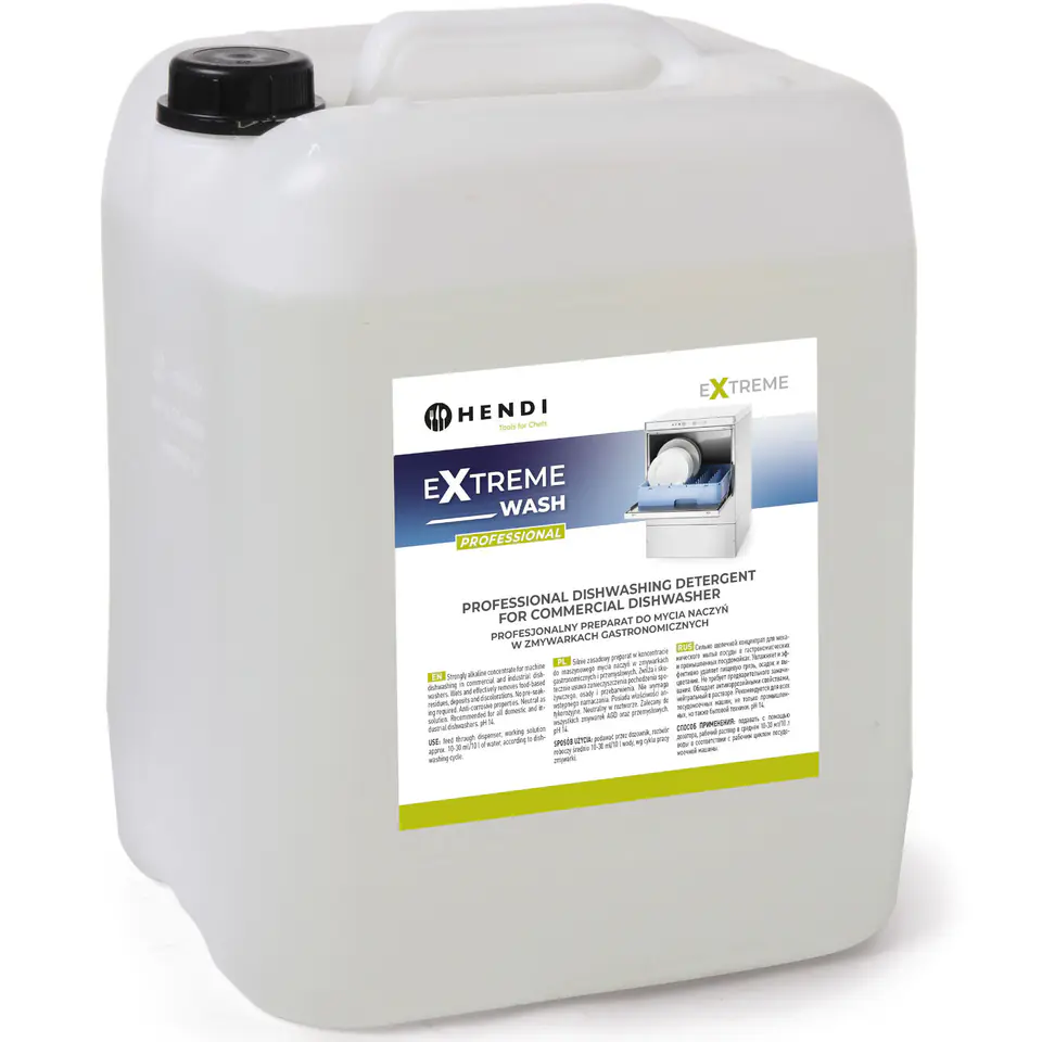⁨Płyn środek preparat do zmywarek gastronomicznych 20L - Hendi 975046⁩ w sklepie Wasserman.eu