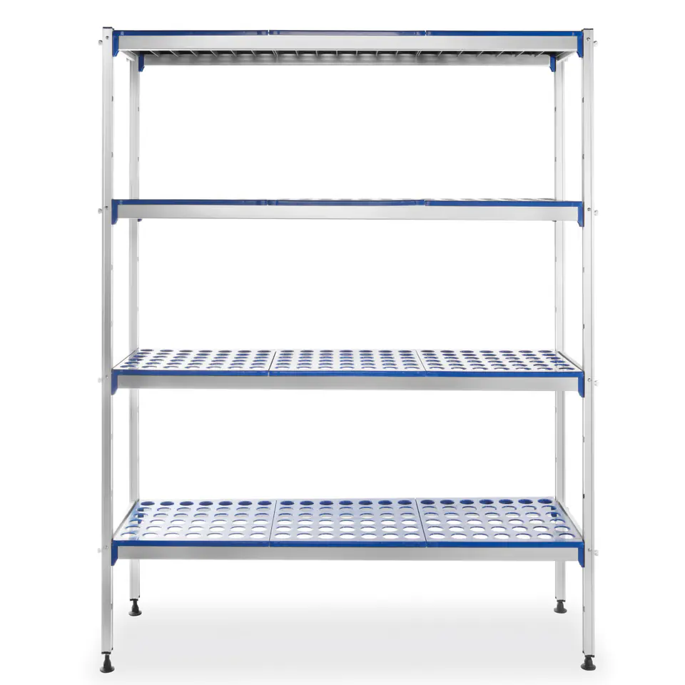 ⁨Openwork food storage rack width 128cm height 168.5cm - Hendi 812273⁩ at Wasserman.eu