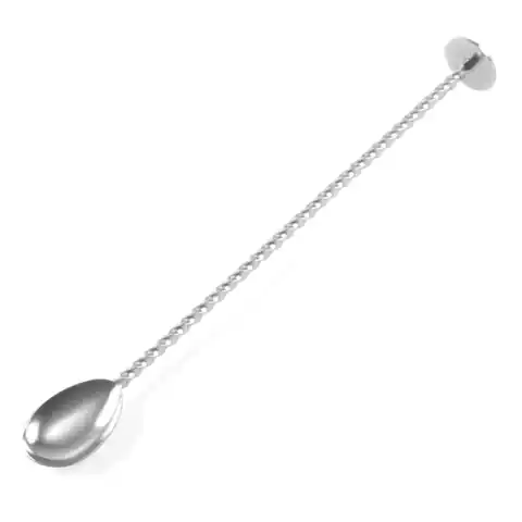 ⁨Stainless steel bartending spoon 266mm - Hendi 593097⁩ at Wasserman.eu