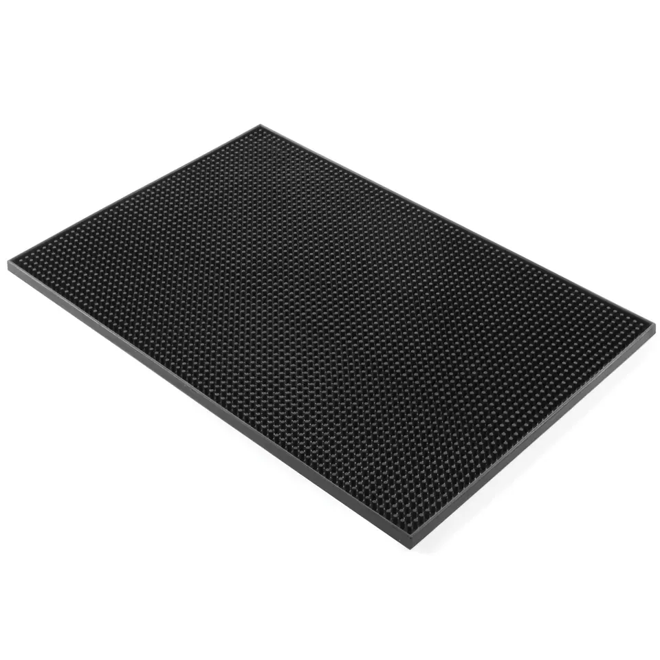 ⁨Mat pad for glasses for bar rubber 45.3x30.5cm - Hendi 597972⁩ at Wasserman.eu