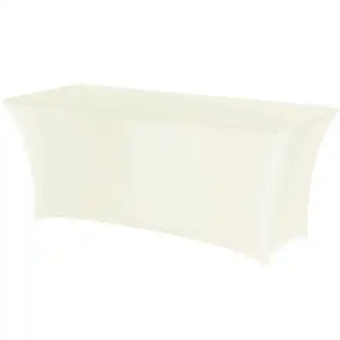 ⁨Rectangular tablecloth without ironing fabric Jersey cream - Hendi 814352⁩ at Wasserman.eu